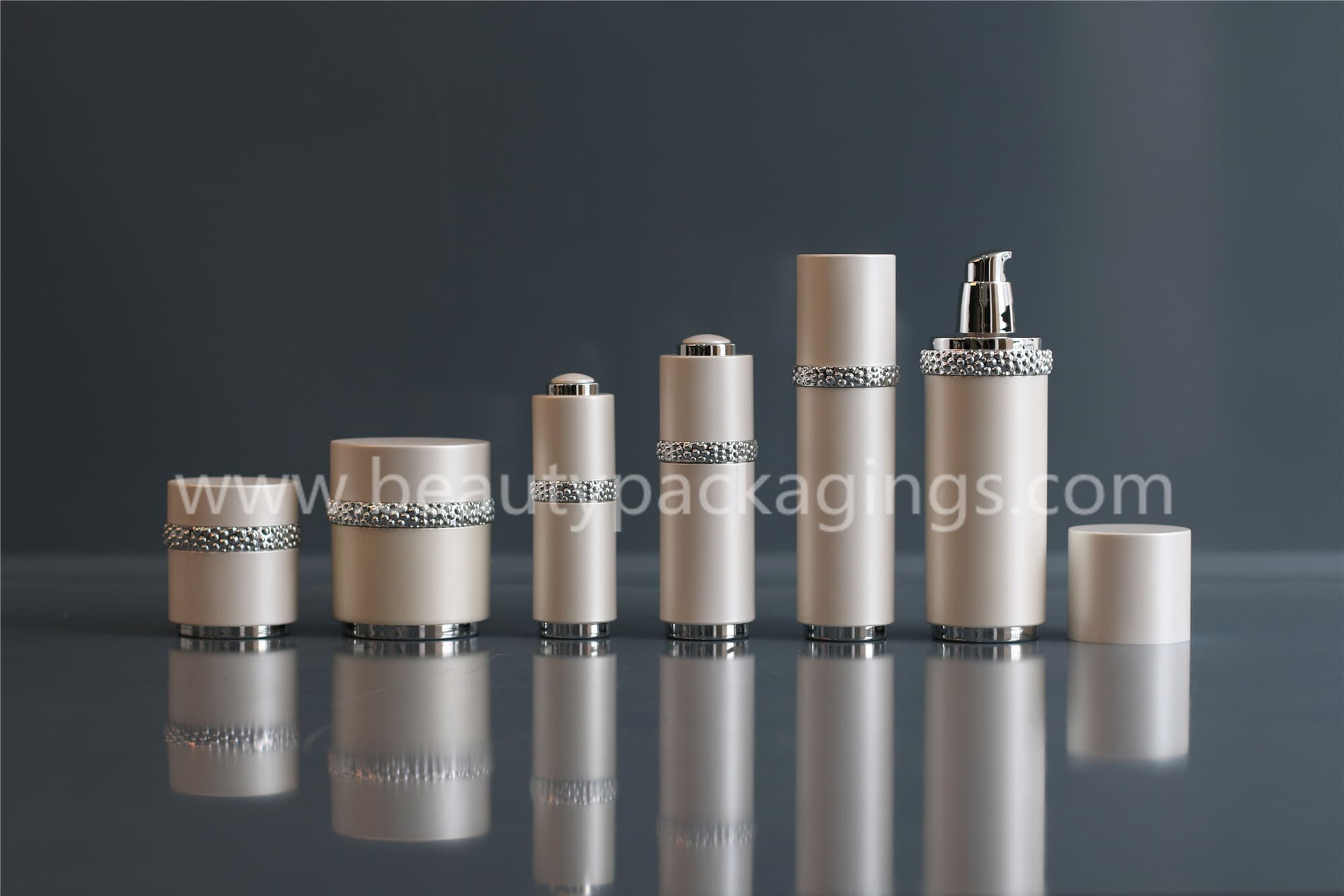 Luxury Skin Care Treatment Acrylic Cream Jar Lotion Bottle